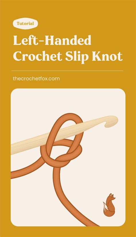 Left Handed Crochet Slip Knot How To Tie A Slip Knot In Crochet Artofit