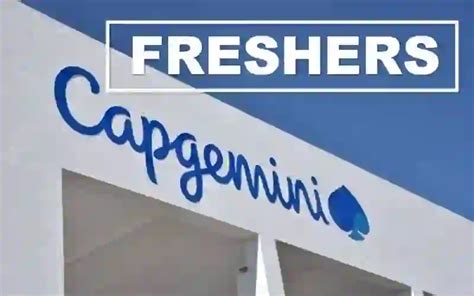 Capgemini Hiring Explore Exciting Job Opportunities Salary