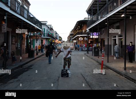 Bourbon Street New Orleans High Resolution Stock Photography And Images