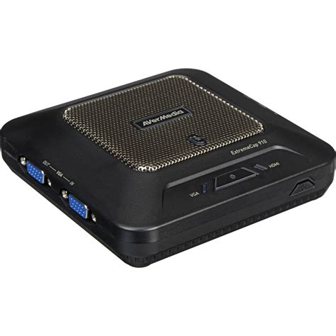 Avermedia Extremecap 910 Vgahdmi Hd And Voice Recorder Cv910 Ab