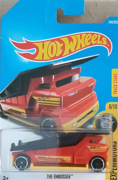Hot Wheels Experimotors The Embosser Universo Hot Wheels
