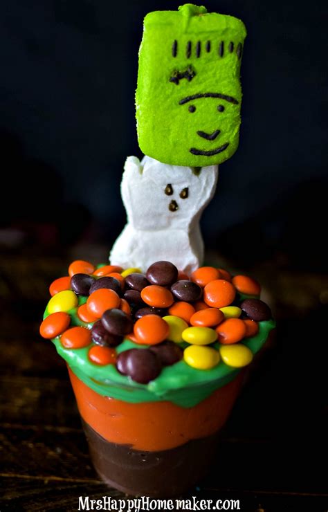 Easy Halloween Pudding Parfaits Mrs Happy Homemaker