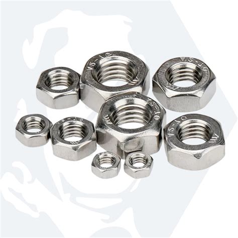 M4 Hexagon Nuts Din 934 Stainless Steel A4 Franks Fasteners