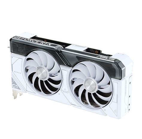 Asus Geforce Rtx 4070 Dual Oc White 12gb Gddr6x Ram Grafikkort