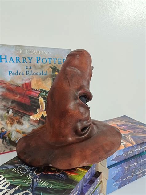 Chapéu Seletor Universo Harry Potter Edição Artesanal Únic