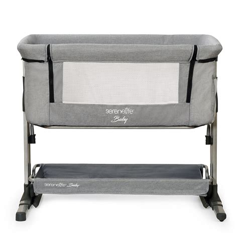 Baby Bassinet Bedside Sleeper Easy Folding Portable Crib for Newborn 3 in 1 Bedside Bassinet ...