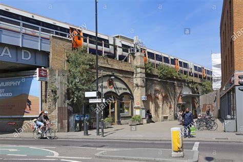 Queens Road Peckham Train Station Queens Road Near Peckham South East London England