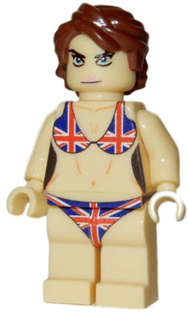 New Lego Custom Printed U K Swimsuit Bikini Calendar Girl