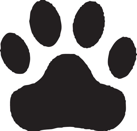 Wildcat Paw Print Clipart Best