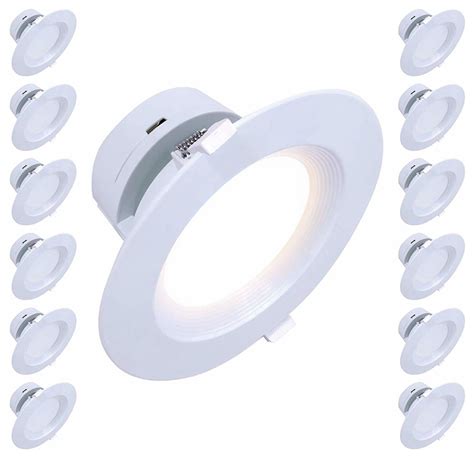 4 J Box Led Downlight Contemporary Recessed Lighting Kits By