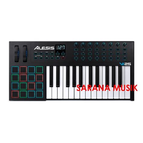 Jual ALESIS VI25 Advanced 25 Key USB MIDI Keyboard Controller ALESIS VI