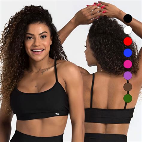 Top Cropped Al A Fitness Feminino Zero Transpar Ncia Sustenta O Padr O