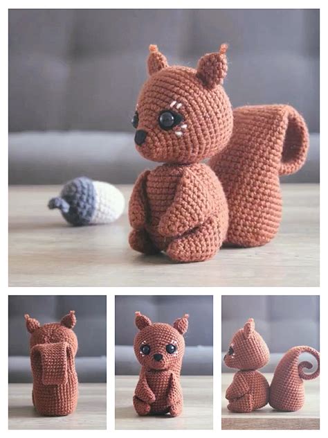 Amigurumi Squirrel Free Pattern Amigurumi