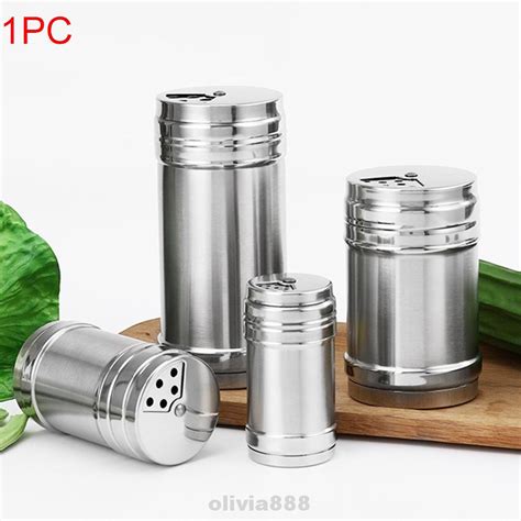 Seasoning Bottle Pepper Shaker Salt Sugar Spice Kitchen Tool Multihole