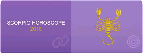 Scorpio 2016 Horoscope Astrology Club