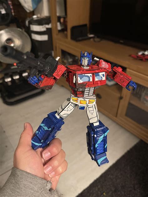 Custom 86 Earthrise Optimus Prime Rtransformers