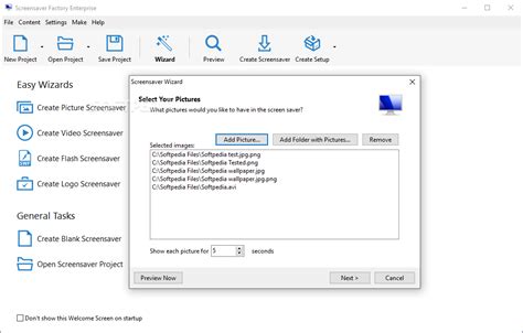 Screensaver Factory Enterprise 710 Download Review Screenshots