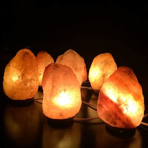 Magnifiques Lampes En Cristal De Sel De L Himalaya