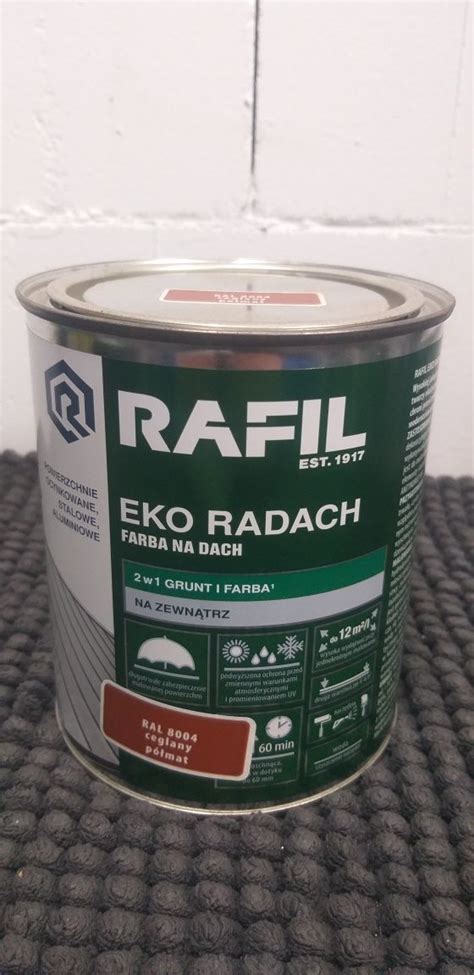 Farba Na Dach Metalu Rafil Eko Radach Mielec OLX Pl