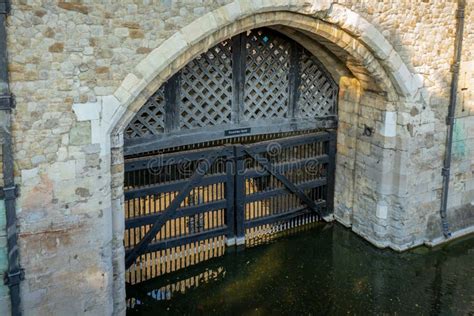 Traitors Gate in London, UK Editorial Stock Image - Image of landmark ...