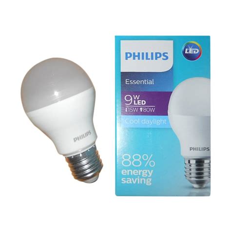 Jual Philips Essential Led Bohlam Lampu W Putih Putih Di Seller