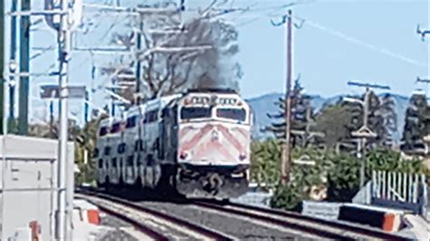 Railfanning In San Mateo In March Ft Horn Salutes And More Youtube