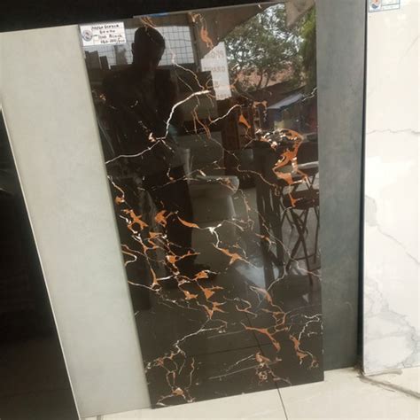 Jual Granit Lantai Dingding Hitam Corak Elegan Uk 60x120 Kab Bogor