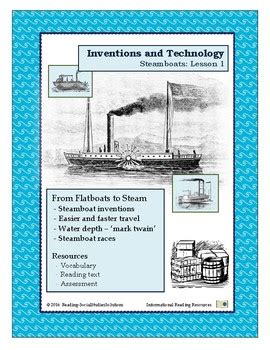 Expansion and Inventions 1 - Steamboats - Distance Learning | TpT