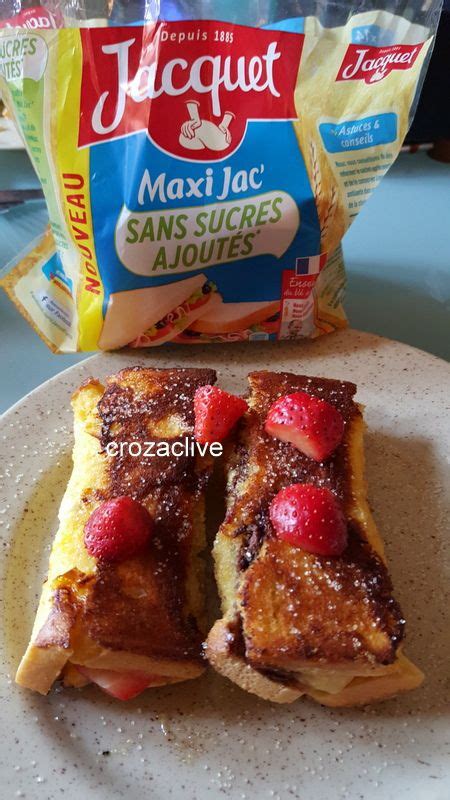 Pain Perdu Chocolat Banane Fraise Crozaclive Blog Famille