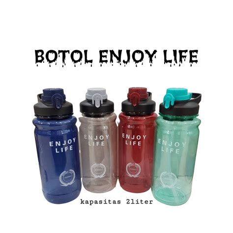 Jual ABS 2 LITER BOTOL MINUM ENJOY LIFE BOTOL MINUM ENJOY LIFE 2