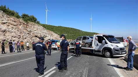 Gaziantep te zincirleme trafik kazası