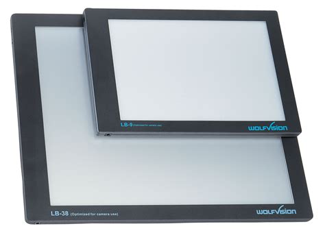 Lightboxes - WolfVision - Driving the Creation of Knowledge