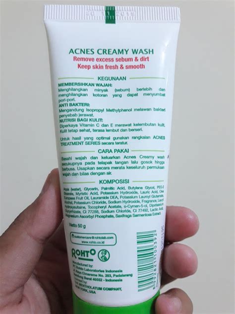 My Life My Adventure My Skincare Review Acnes Creamy Wash