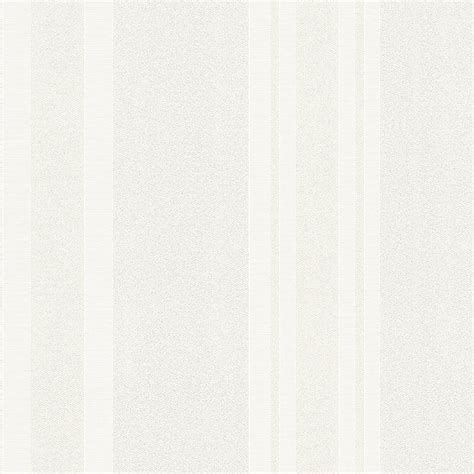 Burlington Cream Striped Glitter Highlight Wallpaper | Departments ...