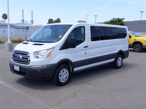 Pre-Owned 2018 Ford Transit Passenger Wagon XLT Full-size Passenger Van ...