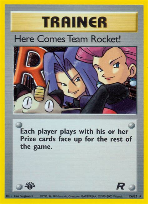 Here Comes Team Rocket! · Team Rocket (RO) #15 ‹ PkmnCards