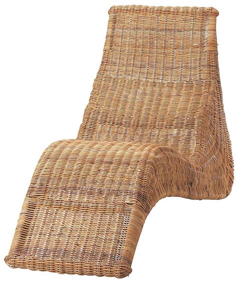 Rattan Chaise Longues From Anthropologie And Ikea