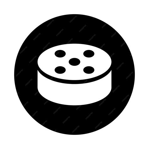 Premium Vector | Alexa smart speaker icon Black vector graphics