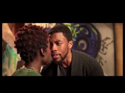 T Challa Nakia Kissing Scene Black Panther Hd Youtube