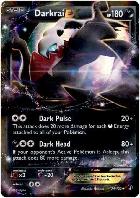 Pokemon Trading Card Game Xy Breakpoint Single Card Ultra Rare Darkrai