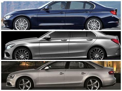 Mercedes Benz C Class W Vs Bmw Series F Vs Audi A B Design