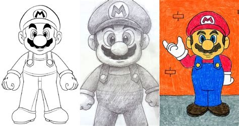 25 Easy Mario Drawing Ideas How To Draw Mario