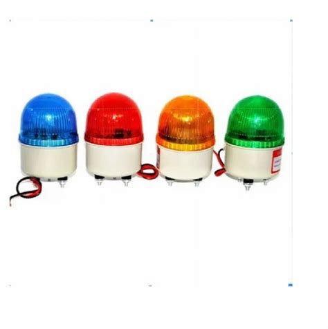 Led Plastic Lte Revolving And Warning Light For Industrial At Rs