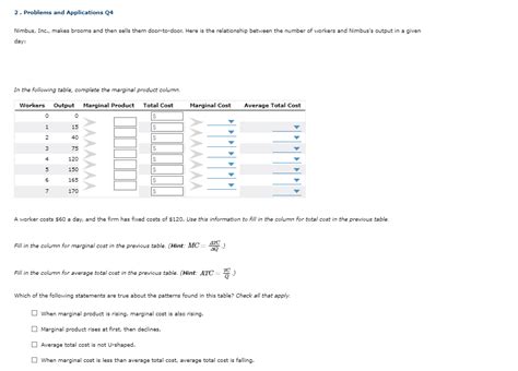 Solved 2 Problems And Applications Q4 Nimbus Inc Makes Chegg