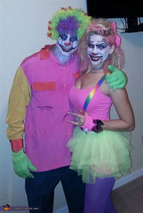 Creepy Clowns Couple Costume How To Guide Photo 3 4