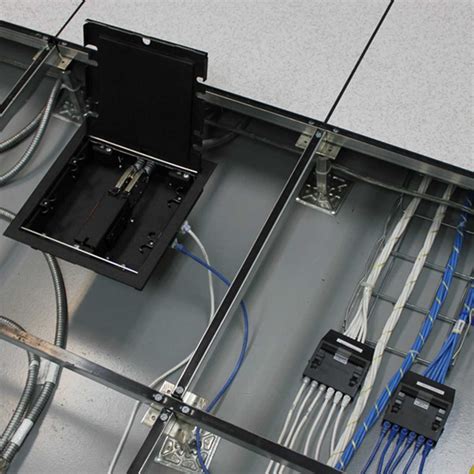 Data Center Floor Tiles Raised Computer Access Panel Systems