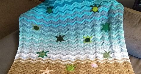 Crochet Sea Turtle Blanket - Shut Up And Take My Yen