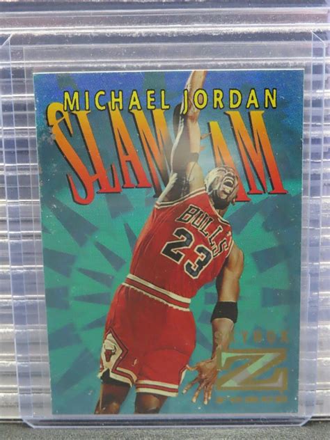 Michael Jordan 1996 SkyBox Z Force SC5 Slam Cam Price Guide Sports