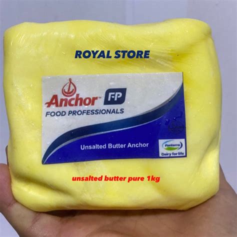 Jual Promo Unsalted Butter Anchor 1kg Original Butter Anchor