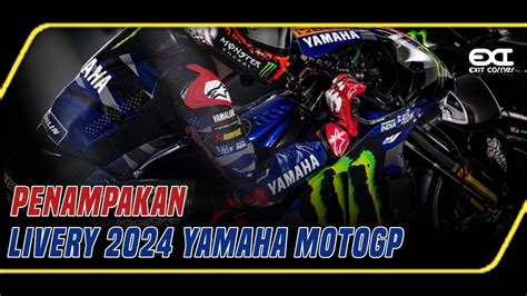 RESMI MONSTER ENERGY YAMAHA MEMPERKENALKAN PENAMPAKAN LIVERY MOTORNYA